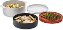 Joseph Joseph M-Cuisine Stomer - Voor Magnetron - Stapelbaar - 4 Delig -Aanbiedingen Tefal Winkel 1200x572 1