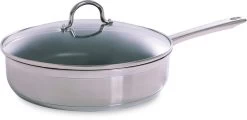BK Allround Hapjespan Ø 28 Cm - Met Glazen Deksel - Inductie - PFAS-vrij -Aanbiedingen Tefal Winkel 1200x583 1