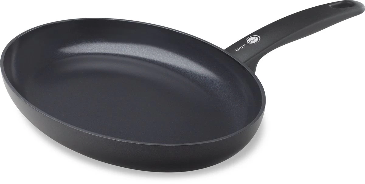 GreenPan Cambridge Vispan 32cm - Zwart - Inductie - PFAS-vrij 1 GreenPan Cambridge Vispan 32cm - Zwart - Inductie - PFAS-vrij