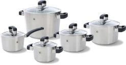 BK Conical Cool Glas Pannenset - 5-delig - Glazen Deksels - Geschikt Voor Alle Warmtebronnen -Aanbiedingen Tefal Winkel 1200x620 1