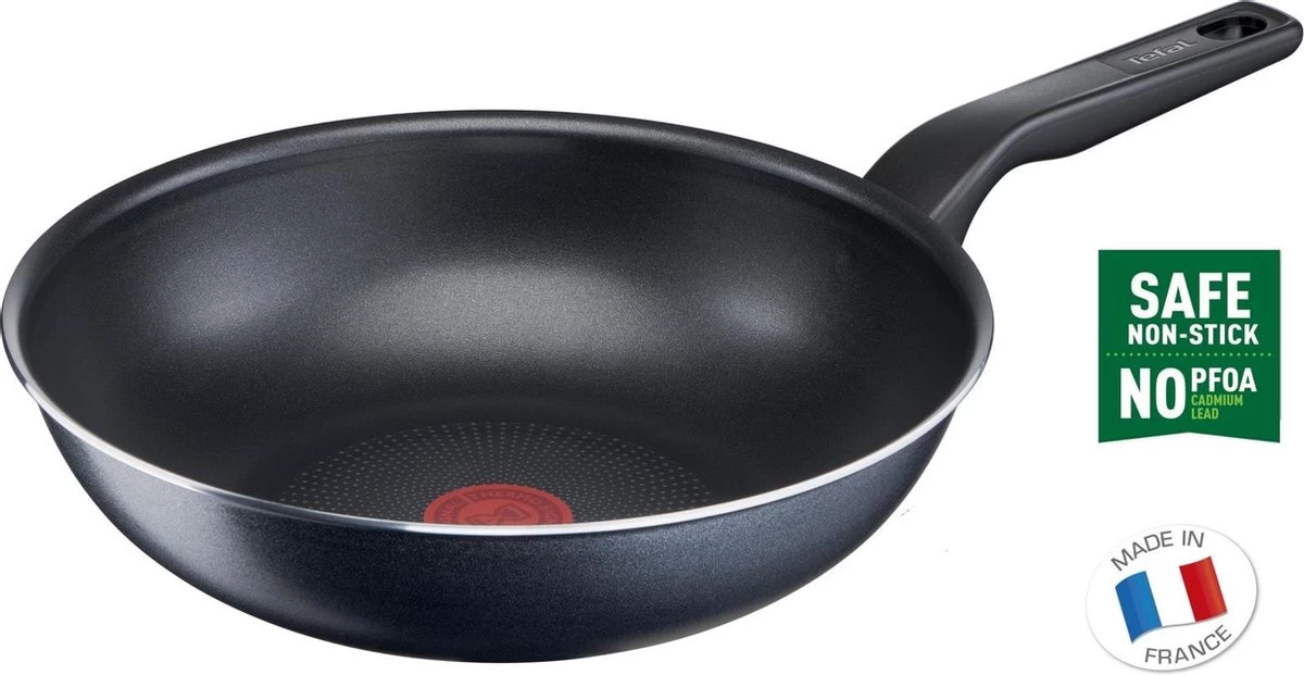 Tefal XL Force Wokpan - Ø 28 Cm - Niet Geschikt Voor Inductie 3 Tefal XL Force Wokpan - Ø 28 Cm - Niet Geschikt Voor Inductie - Afbeelding 3
