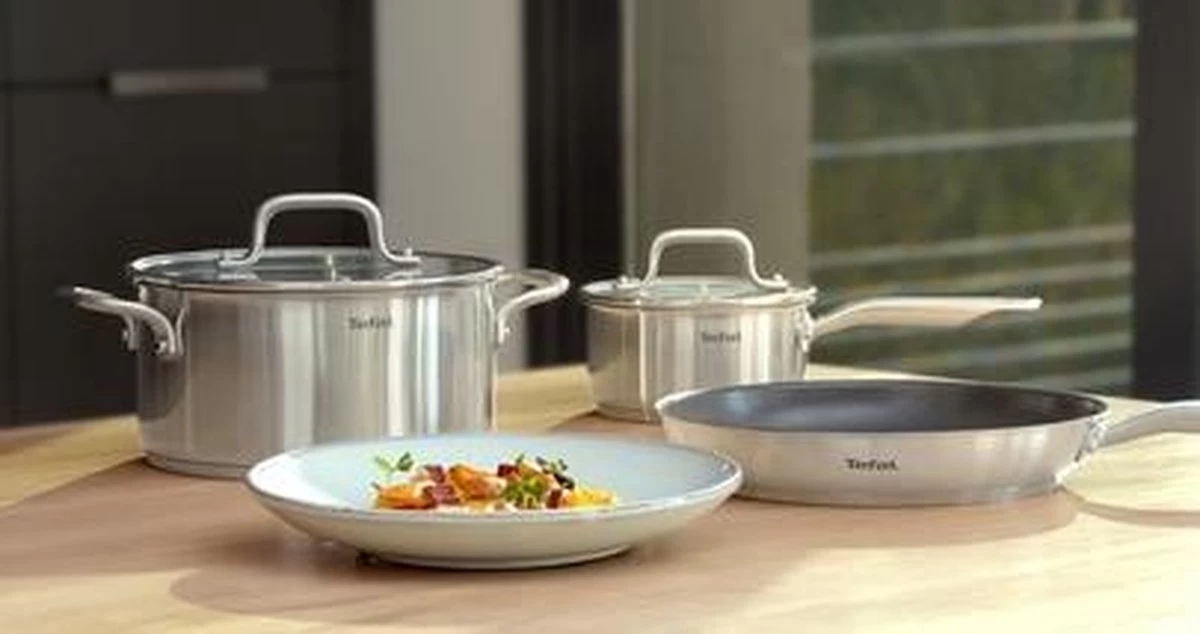 Tefal Virtuoso Pannenset 5 Delig - Hoge Kookpan Ø 22 Cm + Steelpan Ø 16 Cm + Kookpannen Ø 18/20/24 Cm 20 Tefal Virtuoso Pannenset 5 Delig - Hoge Kookpan Ø 22 Cm + Steelpan Ø 16 Cm + Kookpannen Ø 18/20/24 Cm - Afbeelding 20