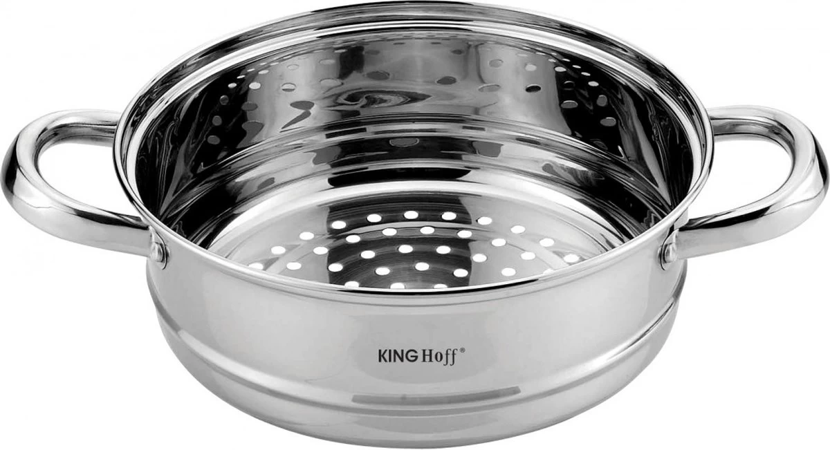 Stoompan INZET 2.6L – Rijststomer - Groentestomer Ø 20 Cm RVS 1 Stoompan INZET 2.6L – Rijststomer - Groentestomer Ø 20 Cm RVS