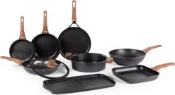 Rosmarino Black Line - Wokpan - Ø30cm - 100% PFAS & PFOA Vrij - Gegoten Aluminium - Non-stick Minerale Coating - Ergonomische Handgreep - Geschikt Voor Alle Warmtebronnen & Vaatwasser 21 Rosmarino Black Line - Wokpan - Ø30cm - 100% PFAS & PFOA Vrij - Gegoten Aluminium - Non-stick Minerale Coating - Ergonomische Handgreep - Geschikt Voor Alle Warmtebronnen & Vaatwasser -Aanbiedingen Tefal Winkel 1200x654