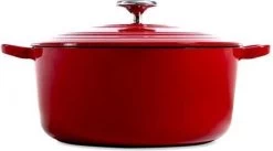 BK Bourgogne Braadpan Ø 24 Cm - Rood - Gietijzer - Inductie -Aanbiedingen Tefal Winkel 1200x666 6