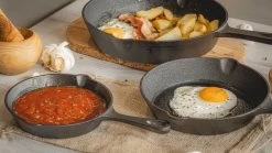 Blackwell Koekenpannenset - Gietijzer - ø 16, 20 En 25 Cm - Zonder Anti-aanbaklaag -Aanbiedingen Tefal Winkel 1200x675 16