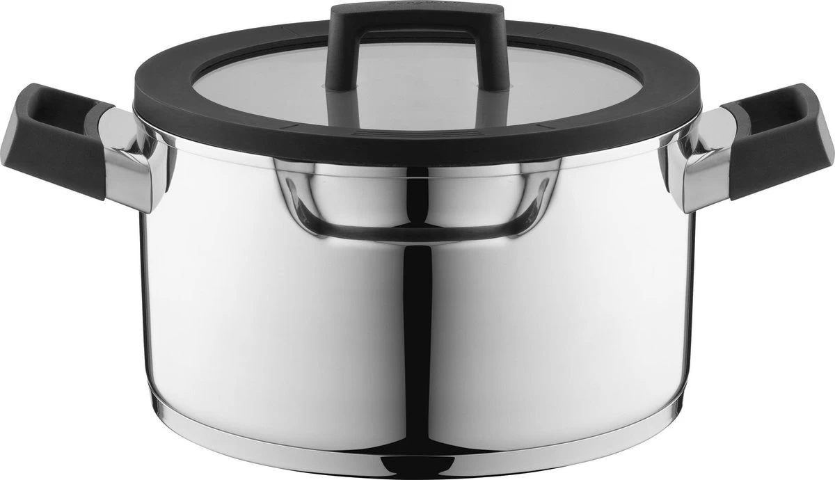 BergHOFF GEM Downdraft Pannenset - 7 Delige Set - 4 Pannen 13 BergHOFF GEM Downdraft Pannenset - 7 Delige Set - 4 Pannen - Afbeelding 13