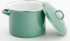 Lite-Body Magnus Soeppan/Stamppotpan Met Deksel - 24cm/8l - Emaille - Olijf Groen 5 Lite-Body Magnus Soeppan/Stamppotpan Met Deksel - 24cm/8l - Emaille - Olijf Groen -Aanbiedingen Tefal Winkel 1200x698 5
