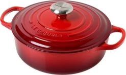 Le Creuset - Gietijzeren - Lage Braadpan - 24cm - Kersenrood 35 Le Creuset - Gietijzeren - Lage Braadpan - 24cm - Kersenrood -Aanbiedingen Tefal Winkel 1200x719 1