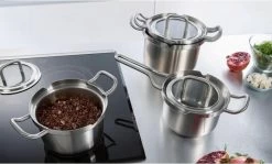 BK-Q-Linair Master Glas Kookpan 18 Cm - RVS - Glazen Deksel - Veilig Afgietsysteem - Inductie -Aanbiedingen Tefal Winkel 1200x723