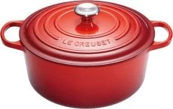 Le Creuset Signature Braadpan - 4,2 L - 24 Cm - Kersenrood -Aanbiedingen Tefal Winkel 1200x753 9