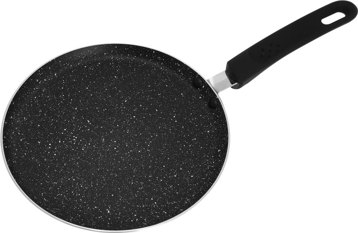 Kinghoff 1128 - Pannenkoekenpan - Ø28 Cm - Ook Voor Inductie 2 Kinghoff 1128 - Pannenkoekenpan - Ø28 Cm - Ook Voor Inductie - Afbeelding 2