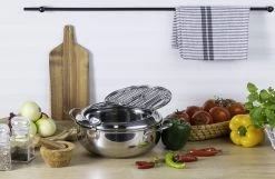 Edënbërg Classic Line - Japanse Frituurpan Met Thermometer - 3.4 Liter - Friteuse/Frituurpot RVS -Aanbiedingen Tefal Winkel 1200x783