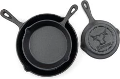 Gietijzeren Pannenset - Cast Iron Skillets - BBQ Skilletset -Aanbiedingen Tefal Winkel 1200x786