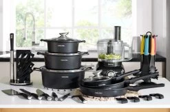 Swiss Pro+ - SWP41D22 - Pannenset 41 Delig - Foodprocessor - Messenblok 8 Delig - Kookgerei Set Met Houder 7 Delig - Starters Pakket - 2022 Serie - Limited Edition -uitzet 17 Swiss Pro+ - SWP41D22 - Pannenset 41 Delig - Foodprocessor - Messenblok 8 Delig - Kookgerei Set Met Houder 7 Delig - Starters Pakket - 2022 Serie - Limited Edition -uitzet -Aanbiedingen Tefal Winkel 1200x799 76