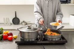 Swiss Pro+ | Set 14 Delige Pannenset | Inductie - Pannensets - Glazen Deksel - Met Afneembare Handgreep - Marmeren Interieur -PFAS-vrij | Grey / Silver 14 Swiss Pro+ | Set 14 Delige Pannenset | Inductie - Pannensets - Glazen Deksel - Met Afneembare Handgreep - Marmeren Interieur -PFAS-vrij | Grey / Silver -Aanbiedingen Tefal Winkel 1200x799 81