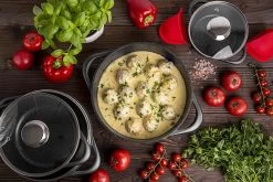 Smile 10-Delige Pannenset - Anti Aanbaklaag - Vaatwasser Bestendig - Zwart - MGK-17 -Aanbiedingen Tefal Winkel 1200x800 138