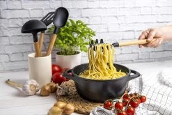 Smile 10-Delige Pannenset - Anti Aanbaklaag - Vaatwasser Bestendig - Zwart - MGK-17 -Aanbiedingen Tefal Winkel 1200x800 140