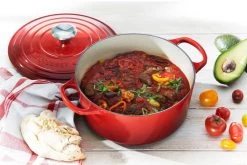 Le Creuset Signature Braadpan - 4,2 L - 24 Cm - Kersenrood -Aanbiedingen Tefal Winkel 1200x800 185