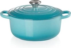 Le Creuset Braadpan Signature Caribbean Blue - ø 20 Cm / 2.4 Liter -Aanbiedingen Tefal Winkel 1200x825 5