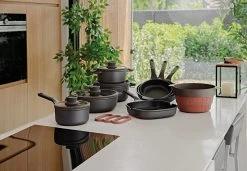 BergHOFF Steelpan Met Deksel Stone 18 Cm - Leo -Aanbiedingen Tefal Winkel 1200x831 5