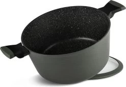 Edënbërg Green Line - 12-delige Luxe Pannenset Van Gesmeed Aluminium - Keramische/Marmeren Coating -Aanbiedingen Tefal Winkel 1200x832