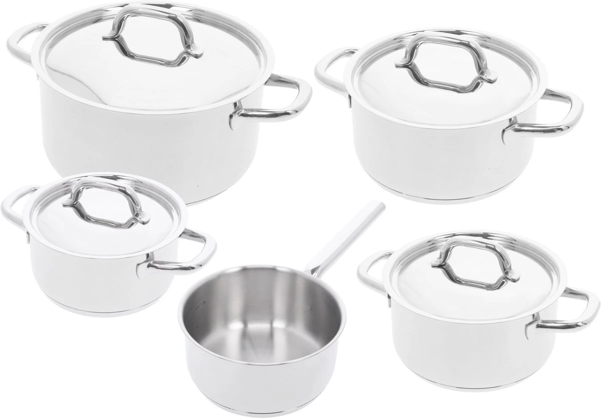 Demeyere Classico 3 Kookpannenset - 5-delig 1 Demeyere Classico 3 Kookpannenset - 5-delig