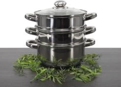 Merkloos Imperial Kitchen Stoompan - 20 Cm - 3 Delig - 21 X 26cm -Aanbiedingen Tefal Winkel 1200x864 18