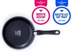 GreenChef Diamond Koekenpannenset Ø 20cm + Ø 28cm - Zwart - Inductie - PFAS-vrij -Aanbiedingen Tefal Winkel 1200x867 2