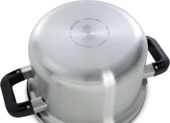 BK Flow Cool Pannenset - 4-delig – RVS Deksels - Veilig Afgietsysteem - Geschikt Voor Alle Warmtebronnen -Aanbiedingen Tefal Winkel 1200x869