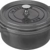 Staub Cocotte - Rond - 24 Cm - Grafietgrijs