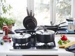 GreenPan Cambridge Hapjespan Met Deksel 24cm - Zwart - Inductie - PFAS-vrij -Aanbiedingen Tefal Winkel 1200x899 22
