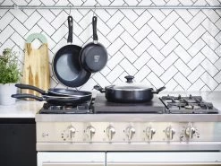 GreenChef Diamond Koekenpannenset Ø 20cm + Ø 28cm - Zwart - Inductie - PFAS-vrij -Aanbiedingen Tefal Winkel 1200x899 4