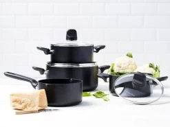 GreenPan Memphis Pannenset - 4-delig - Zwart - Inductie - PFAS-vrij -Aanbiedingen Tefal Winkel 1200x900 10