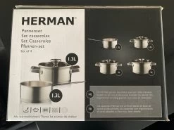 Herman Den Blijker 4-delige RVS Pannenset -Aanbiedingen Tefal Winkel 1200x900 6