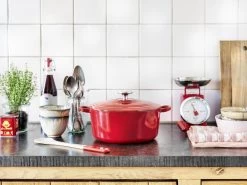 BK Bourgogne Braadpan Ø 24 Cm - Rood - Gietijzer - Inductie -Aanbiedingen Tefal Winkel 1200x901 8