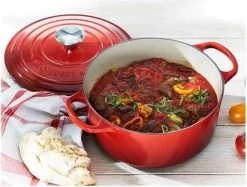 Le Creuset Signature Braadpan - 4,2 L - 24 Cm - Kersenrood -Aanbiedingen Tefal Winkel 1200x909 1