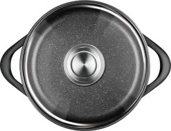 Smile 10-Delige Pannenset - Anti Aanbaklaag - Vaatwasser Bestendig - Zwart - MGK-17 -Aanbiedingen Tefal Winkel 1200x919 4