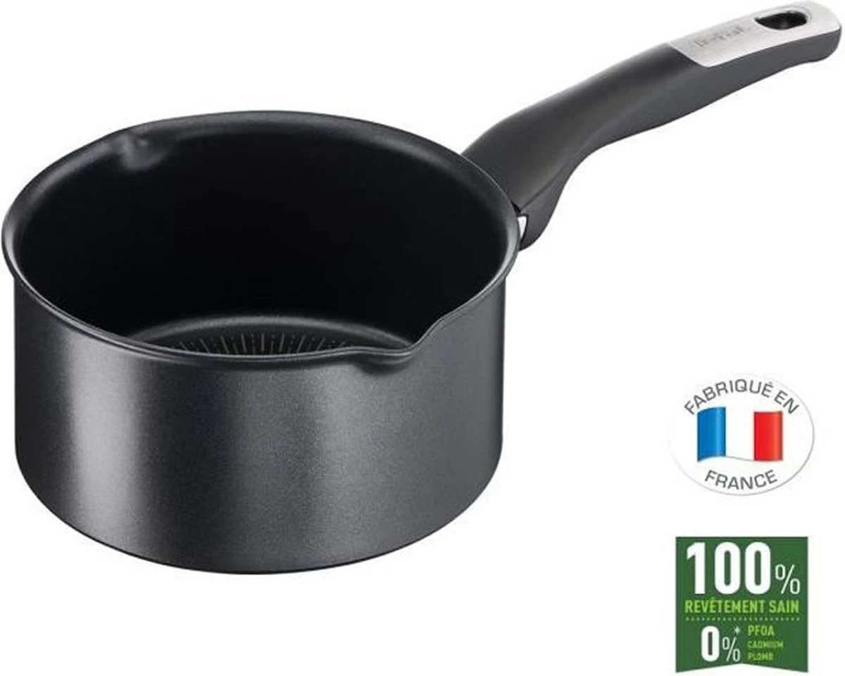 Tefal Unlimited Hoogwaardig Titanium Coated Non-Stick Steelpan - 18 Cm - 2L 1 Tefal Unlimited Hoogwaardig Titanium Coated Non-Stick Steelpan - 18 Cm - 2L