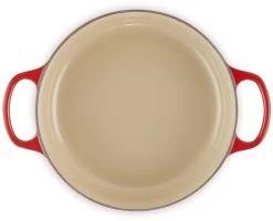 Le Creuset - Gietijzeren - Lage Braadpan - 24cm - Kersenrood 26 Le Creuset - Gietijzeren - Lage Braadpan - 24cm - Kersenrood -Aanbiedingen Tefal Winkel 1200x971