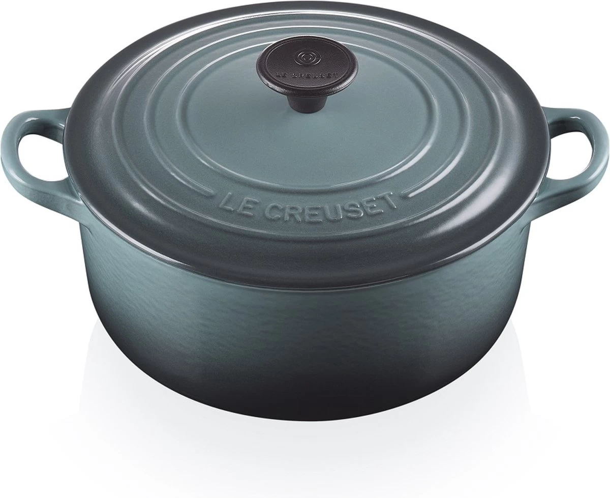 Le Creuset Braadpan Signature Ocean ø 26 Cm / 5.3 Liter 1 Le Creuset Braadpan Signature Ocean ø 26 Cm / 5.3 Liter