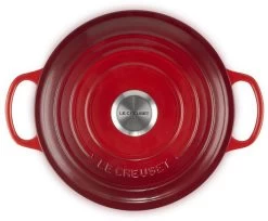 Le Creuset - Gietijzeren - Lage Braadpan - 24cm - Kersenrood 27 Le Creuset - Gietijzeren - Lage Braadpan - 24cm - Kersenrood -Aanbiedingen Tefal Winkel 1200x989 1