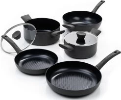 ISENVI Avon Plus Pannenset - Pannenset 5 Delig - Ergo Grepen