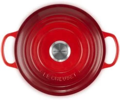 Le Creuset - Gietijzeren - Lage Braadpan - 24cm - Kersenrood 31 Le Creuset - Gietijzeren - Lage Braadpan - 24cm - Kersenrood -Aanbiedingen Tefal Winkel 1200x998 1