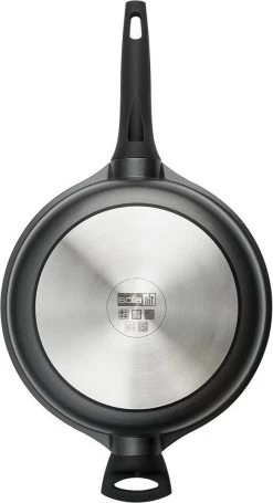 Sola Hapjespan Fair Cooking - Ø 28 Cm - Zwart/wit - Aluminium - Antiaanbaklaag -Aanbiedingen Tefal Winkel 652x1200