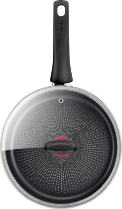 Tefal Resource Hapjespan - Ø 24 Cm + Deksel - Duurzaam -Aanbiedingen Tefal Winkel 703x1200