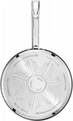 Tefal Intuition Pannenset 5-Pannen Kookset - Steelpan Ø 16 Cm, Kookpan 18/20/24 Cm, Soeppan 22 Cm - Zilver -Aanbiedingen Tefal Winkel 721x1200
