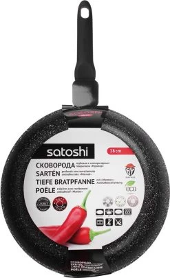 Satoshi Stoun Hapjespan Ø28 CM Marble Coating -Aanbiedingen Tefal Winkel 732x1200 4