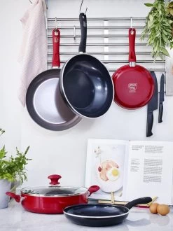 GreenChef Diamond Koekenpannenset Ø 20cm + Ø 28cm - Zwart - Inductie - PFAS-vrij -Aanbiedingen Tefal Winkel 899x1200 1