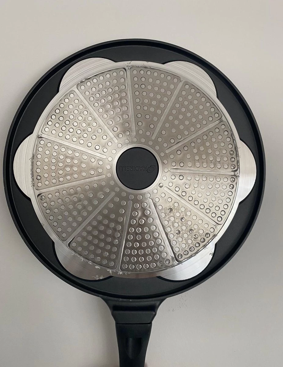 Teffo Kadirelli - Pancake Pannenkoeken 7 Kop Marmeren Anti Aanbaklaag - Inductie Compatibel 4 Teffo Kadirelli - Pancake Pannenkoeken 7 Kop Marmeren Anti Aanbaklaag - Inductie Compatibel - Afbeelding 4